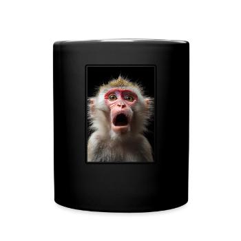 Macaque Macaque - Full Colour Mug - black - Front