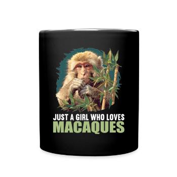 Macaque Macaque - Full Colour Mug - black - Front