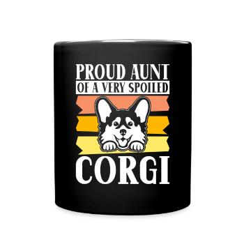 Cadeaux de corgi pour les amateurs de corgi - Mug uni - noir - Devant