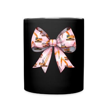 Coquette Arch Grutier Opérateur de grue - Mug uni - noir - Devant