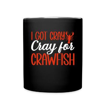 Crawfish Gifts - Full Colour Mug - black - Front