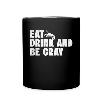 Crawfish Gifts - Full Colour Mug - black - Front