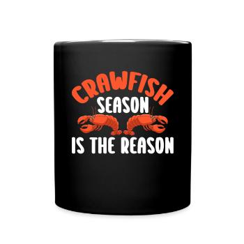 Crawfish Gifts - Full Colour Mug - black - Front