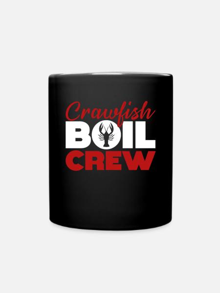 Crawfish Gifts - Tasse einfarbig - Schwarz
