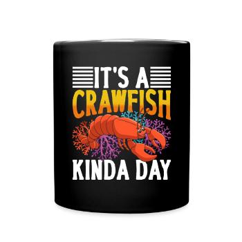Crawfish Gifts - Full Colour Mug - black - Front