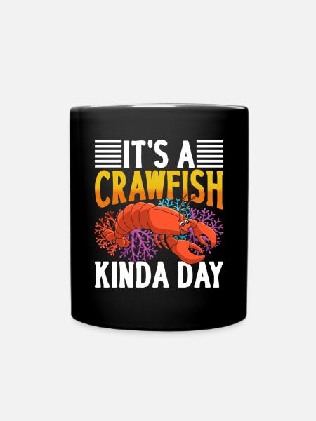 Crawfish Gifts - Tasse einfarbig - Schwarz