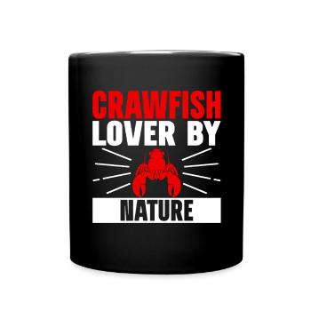 Crawfish Gifts - Tasse einfarbig - Schwarz - Vorne