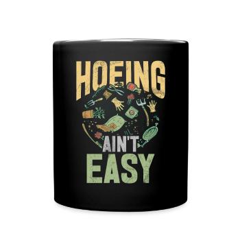 Garden Plants Gardener Garden Lover Planting - Full Colour Mug - black - Front
