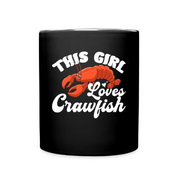 Crawfish Gifts - Full Colour Mug - black - Front