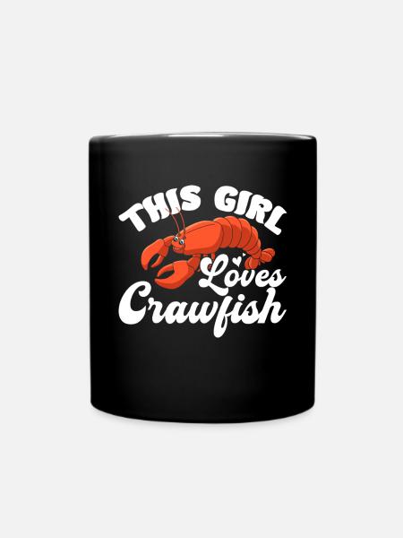 Crawfish Gifts - Tasse einfarbig - Schwarz