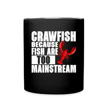 Crawfish Gifts - Full Colour Mug - black - Front