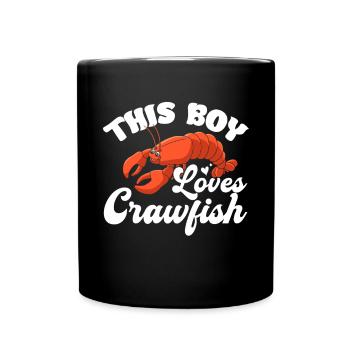 Crawfish Gifts - Full Colour Mug - black - Front