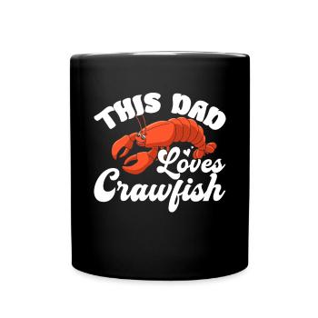 Crawfish Gifts - Tasse einfarbig - Schwarz - Vorne
