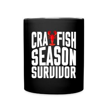 Crawfish Gifts - Full Colour Mug - black - Front