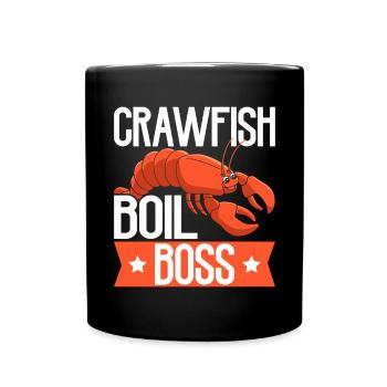 Crawfish Gifts - Tasse einfarbig - Schwarz - Vorne