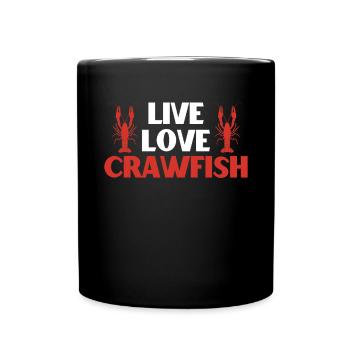 Crawfish Gifts - Full Colour Mug - black - Front