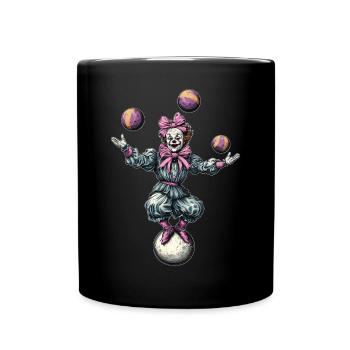 Arc Coquet Jonglerie Jongleur Clown de cirque - Mug uni - noir - Devant