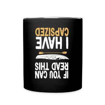 Kayak -Kayak -Paddle Lovers Kayak Adventure - Full Colour Mug - black - Front