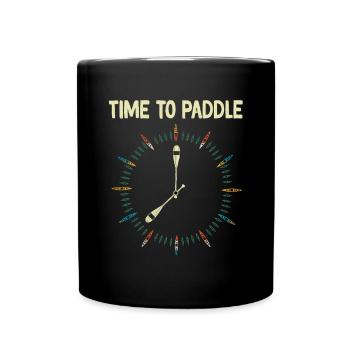 Kayak -Kayak -Paddle Lovers Kayak Adventure - Full Colour Mug - black - Front