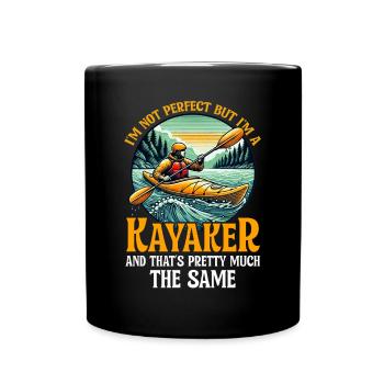 Kayak -Kayak -Paddle Lovers Kayak Adventure - Full Colour Mug - black - Front