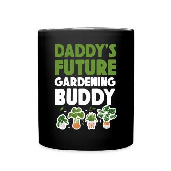 Plant Lover Gardening Daddy's - Full Colour Mug - black - Front
