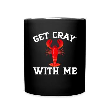 Crawfish Gifts - Full Colour Mug - black - Front