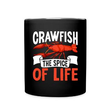 Crawfish Gifts - Tasse einfarbig - Schwarz - Vorne