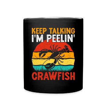 Crawfish Gifts - Tasse einfarbig - Schwarz - Vorne