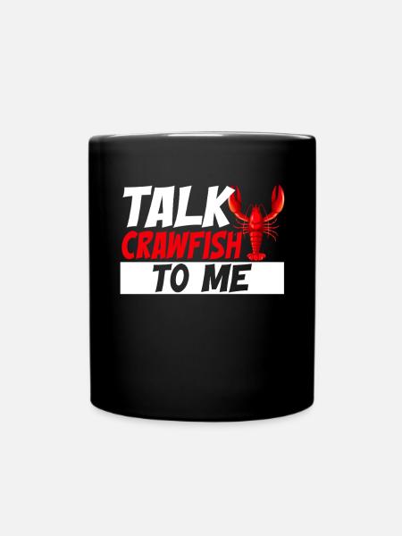 Crawfish Gifts - Tasse einfarbig - Schwarz