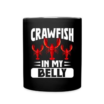Crawfish Gifts - Full Colour Mug - black - Front