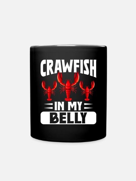 Crawfish Gifts - Tasse einfarbig - Schwarz