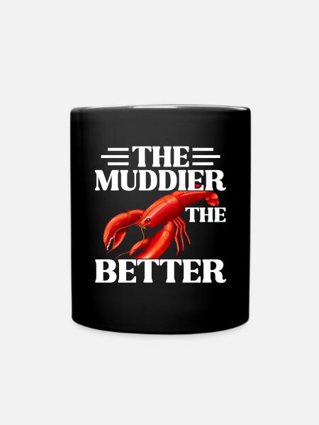 Crawfish Gifts - Tasse einfarbig - Schwarz