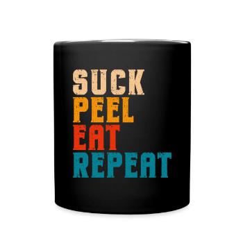 Crawfish Gifts - Tasse einfarbig - Schwarz - Vorne