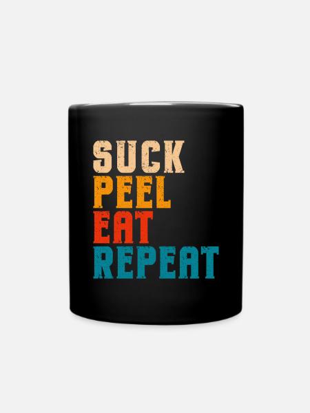 Crawfish Gifts - Tasse einfarbig - Schwarz