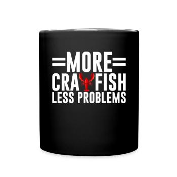 Crawfish Gifts - Full Colour Mug - black - Front