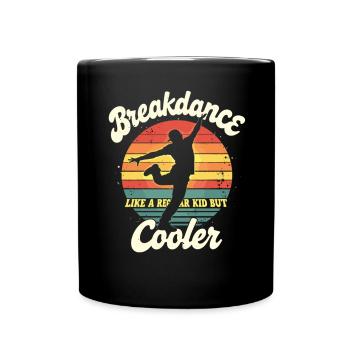 Breakdance Kid Breakdancer Retro Dance B-Boys - Mug uni - noir - Devant