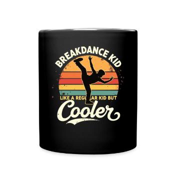 Breakdance Kid Breakdancer Retro Dance B-Boys - Mug uni - noir - Devant