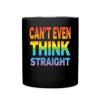 Pride LGBTQ Pride Regenbogen Pride Gay Pride Lgbtq - Tasse einfarbig - Schwarz - Vorne