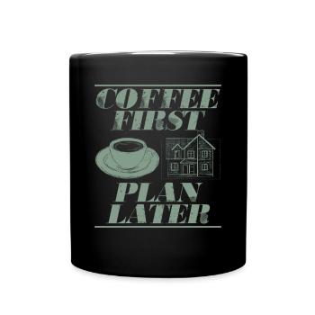 Architect Architecture Gift Architecture Student - Full Colour Mug - black - Front