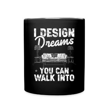 Architect Architecture Gift Architecture Student - Full Colour Mug - black - Front