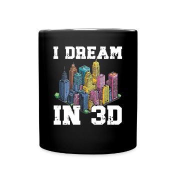 Architect Architecture Gift Architecture Student - Full Colour Mug - black - Front