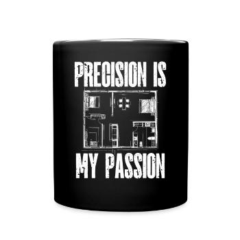 Architecte Architecture Cadeau Étudiant en architecture - Mug uni - noir - Devant