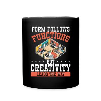Architecte Architecture Cadeau Étudiant en architecture - Mug uni - noir - Devant
