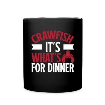 Crawfish Gifts - Full Colour Mug - black - Front