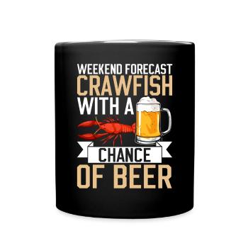 Crawfish Gifts - Full Colour Mug - black - Front