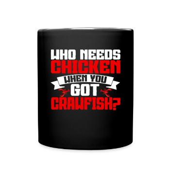 Crawfish Gifts - Full Colour Mug - black - Front