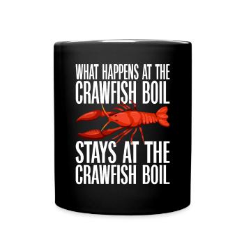 Crawfish Gifts - Full Colour Mug - black - Front