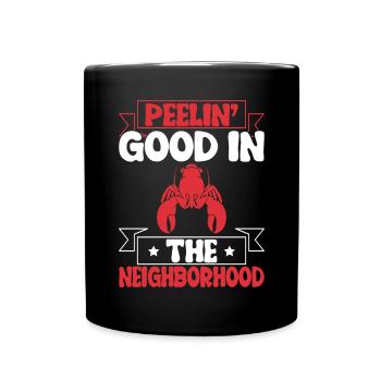 Crawfish Gifts - Tasse einfarbig - Schwarz - Vorne