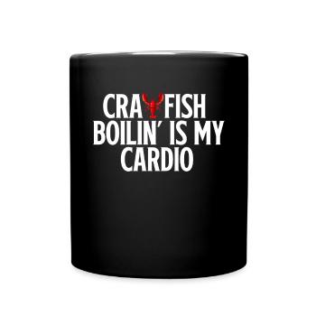 Crawfish Gifts - Tasse einfarbig - Schwarz - Vorne