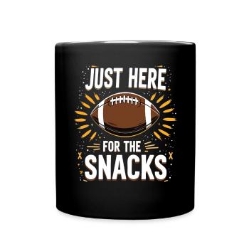 Collation de football Fan de footballeur Fans de football - Mug uni - noir - Devant
